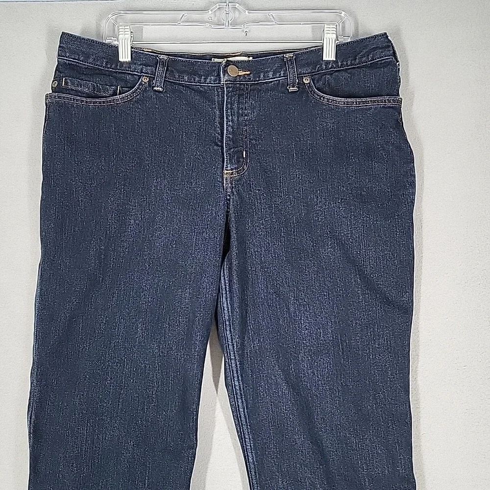 Carhartt Flannel Lined Straight Jeans Women's 16 Regular Blue Plaid Workwear‎